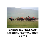 MONGOLIAN NAADAM FESTIVAL TOUR